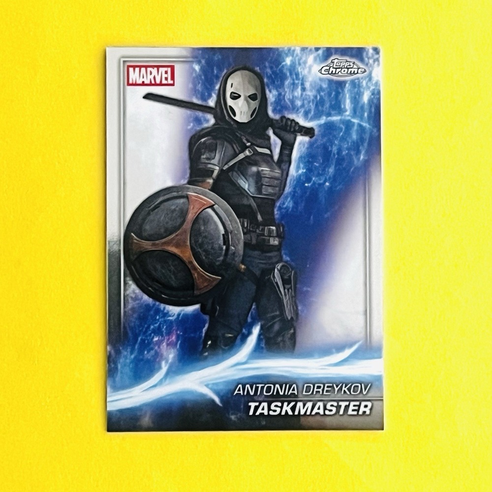 2025‎ Topps Chrome Marvel Studios Base #185 Taskmaster Thunderbolts